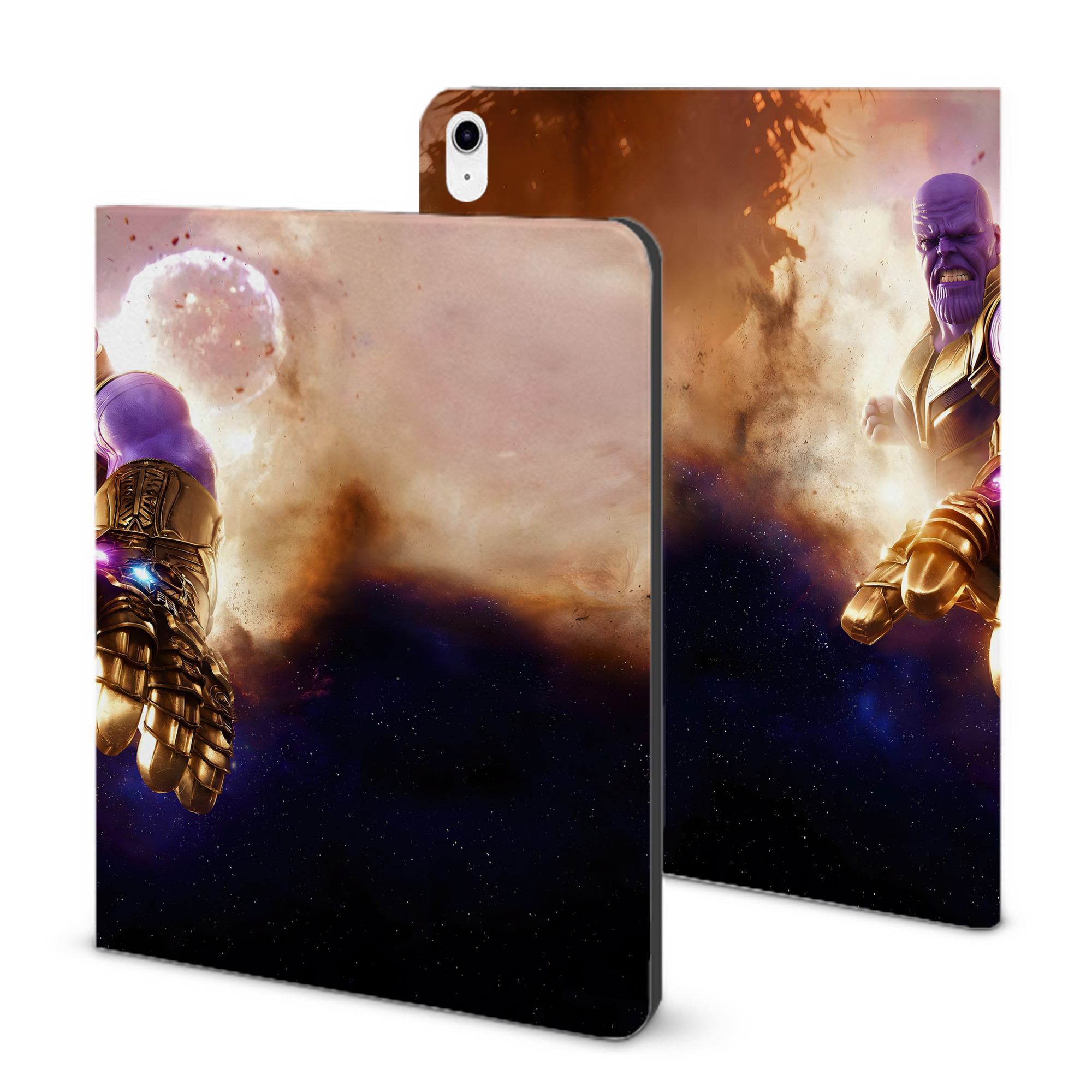 （画像用） アベンジャーズ The Avengers IPad ケース ブック型 PUレザー TPU 耐衝撃 軽量 薄型 ペン収納なし 全面保護 IPad 各モデル対応